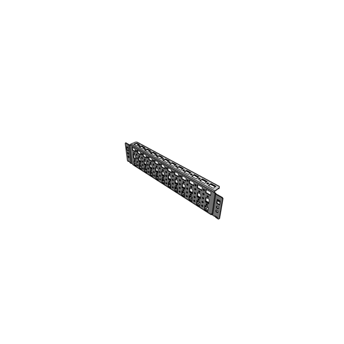 Монтажний профіль 75mm х 400mm (1компл=4шт) nVent HOFFMAN CLPK