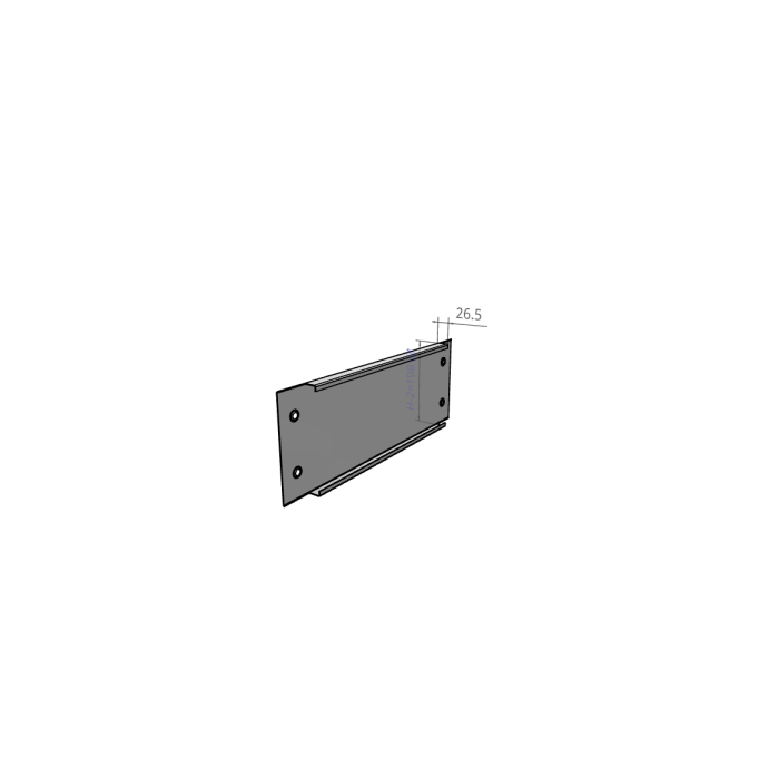 Цоколь бічні частини 200×600(1уп=2шт.) nVent HOFFMAN PS2