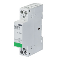 Модульний контактор ISKRA IKA 20A 230V AC 1NO+1NC