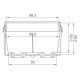 Клемна коробка IDE 113×113x68, IP65-IP67