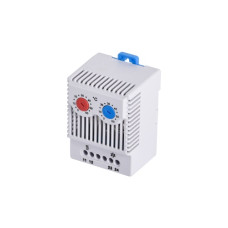 Подвійний термостат IDE 0-60С, 250V, NO+NC