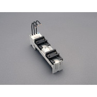 Адаптер Woehner EEC 16A, 60mm система, 2 DIN-рейка 45×200mm