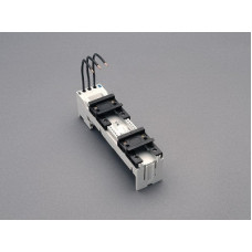Адаптер Woehner EEC 16A, 60mm система, 2 DIN-рейка 45×200mm