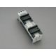 Адаптер Woehner 60mm система, 2 DIN-рейка 54×200mm