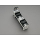 Адаптер Woehner EEC 25A, 60mm система, 2 DIN-рейки 45×200mm