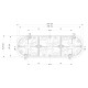 Установча коробка (підрозетник) IDE Domos 3-70mm з гвинтами