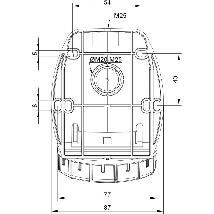 Розетка настінна IDE MUNDIAL 3P+E 16A 380–415V IP66-67