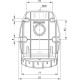 Розетка настінна IDE MUNDIAL 3P+E 16A 380–415V IP66-67