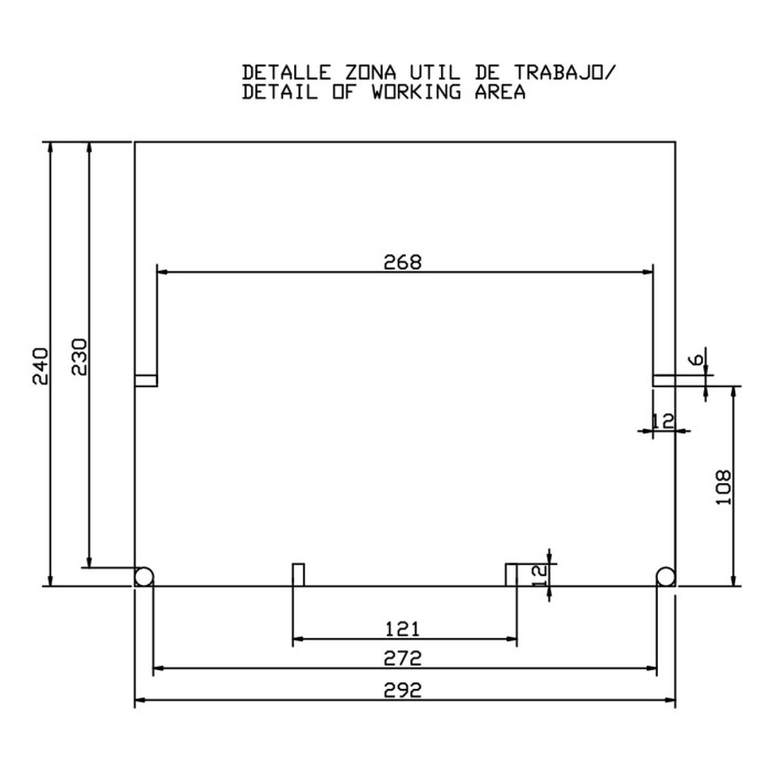 Настінний корпус для сил. розеток IDE STAR 1×12 MOD 436×310x147mm, IP65 з шинами N+PE