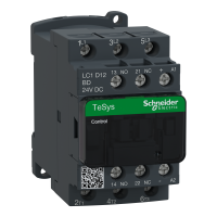 LC1D12BD КОНТАКТОР 3Р,12A,НО+НЗ,24V ОБМЕЖ.