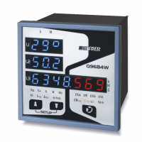 Аналізатор мережі щитовий 96×96mm FRER, 4 LED дісплея, 100-400V 1-5A RS485+Ethernet