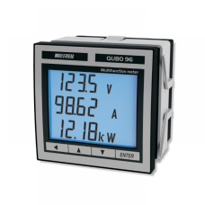 Аналізатор мережі щитовий 96×96mm DC FRER, Вх.220V, Shunt/60mV, RS485, живл. 20÷60V AC/DC