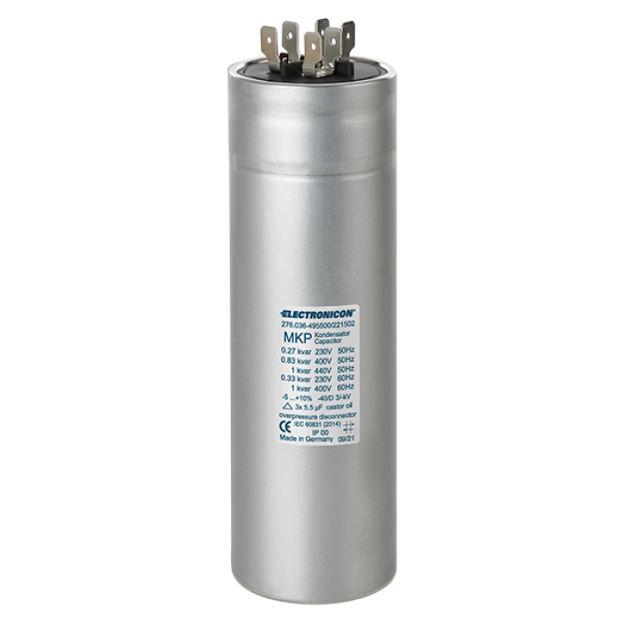 Конденсатор ELECTRONICON MKP 5 кВАр 400V