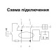 Пристрій захисного відключення ISKRA AFI2 40A 1P+N 0.03A