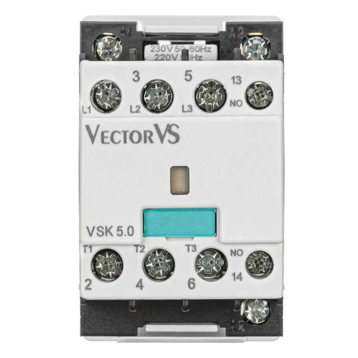 Контактор для комутації конденсаторів до 5 кВАр VSK 5 10 230V 50/60Hz