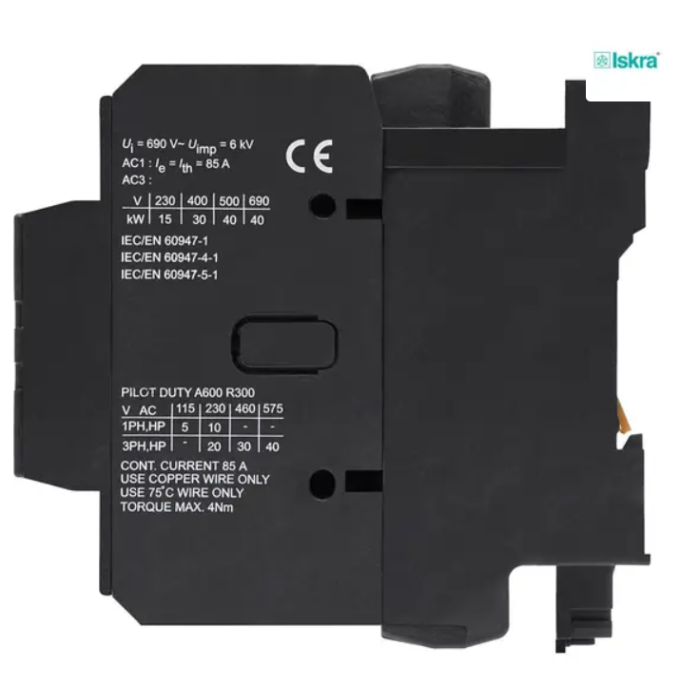 Контактор ISKRA KNL-63-11 Q7 380/415V 50/60 Hz