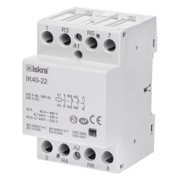 Модульний контактор ISKRA IKA 40A 230V AC/DC 2NO+2NC
