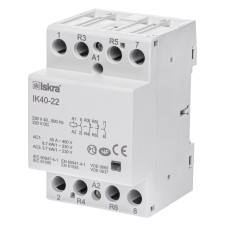 Модульний контактор ISKRA IKA 40A 230V AC/DC 2NO+2NC