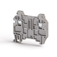 Клема Klemsan AVK 2,5 F функціональна 2.5 мм сіра