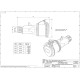 Розетка кабельна IDE MUNDIAL 2P+E 32A 380–415V IP44