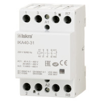 Модульний контактор ISKRA IKA 40A 230V AC 3NO+1NC