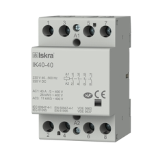 Модульний контактор ISKRA IKA 40A 24V AC 3NC+1NO