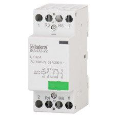 Модульний контактор ISKRA IKA 32A 230V AC 2NO+2NC