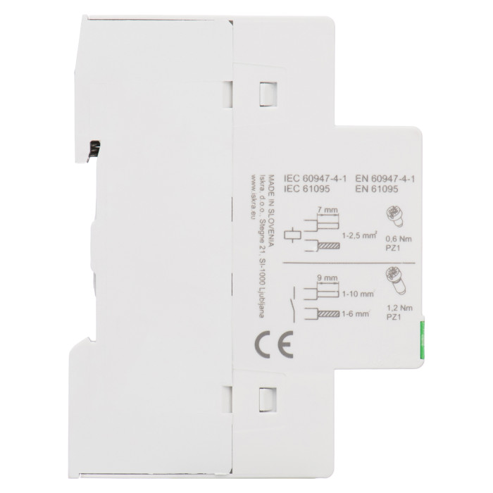 Модульний контактор ISKRA IKD 25A 230V AC/DC 2NO