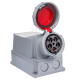 Розетка настінна IDE MUNDIAL 3P+N+E 125A 200/346–240/415V IP66-67