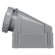 Розетка настінна IDE MUNDIAL 2P+E 63A 200–250V IP66-67