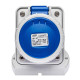 Розетка настінна IDE MUNDIAL 2P+E 16A 200–250V IP66-67