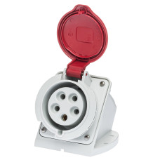 Розетка настінна IDE MUNDIAL 3P+N+E 32A 200/346–240/415V IP44