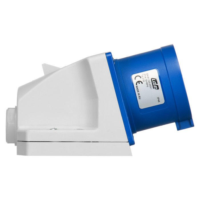 Настінна вилка IDE MUNDIAL 2P+E 32A 200–250V IP44