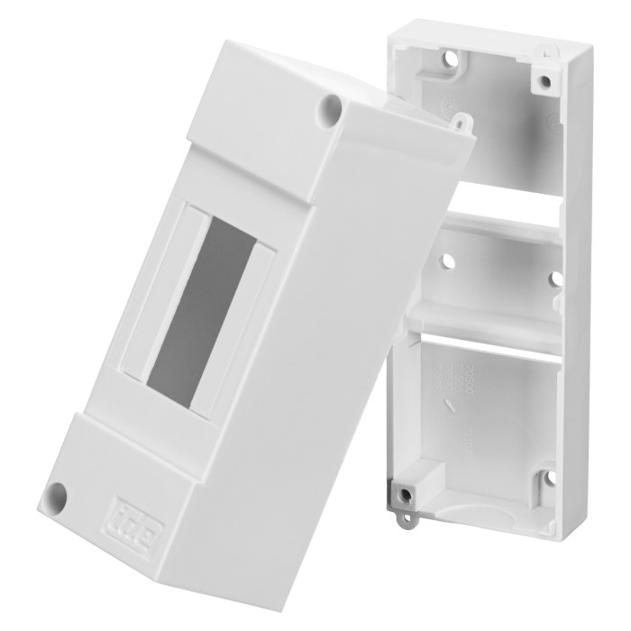 Коробка родподільча IDE 130×50x64mm, 1×2 DIN, IP40