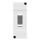 Коробка родподільча IDE 130×50x64mm, 1×2 DIN, IP40