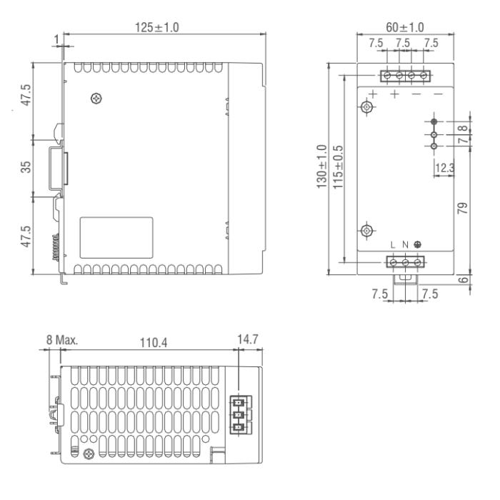 Блок живлення IMO BPS-1 480 Вт 24V DC 20A