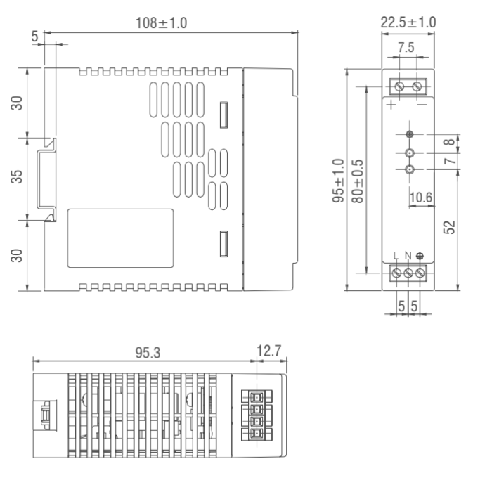 Блок живлення IMO BPS-1 15 Вт 24V DC 0.65A