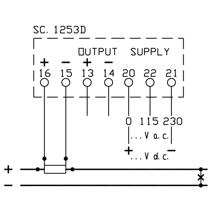 Перетворювач напруги FRER MCOVC 0–10V DC 4-20mA