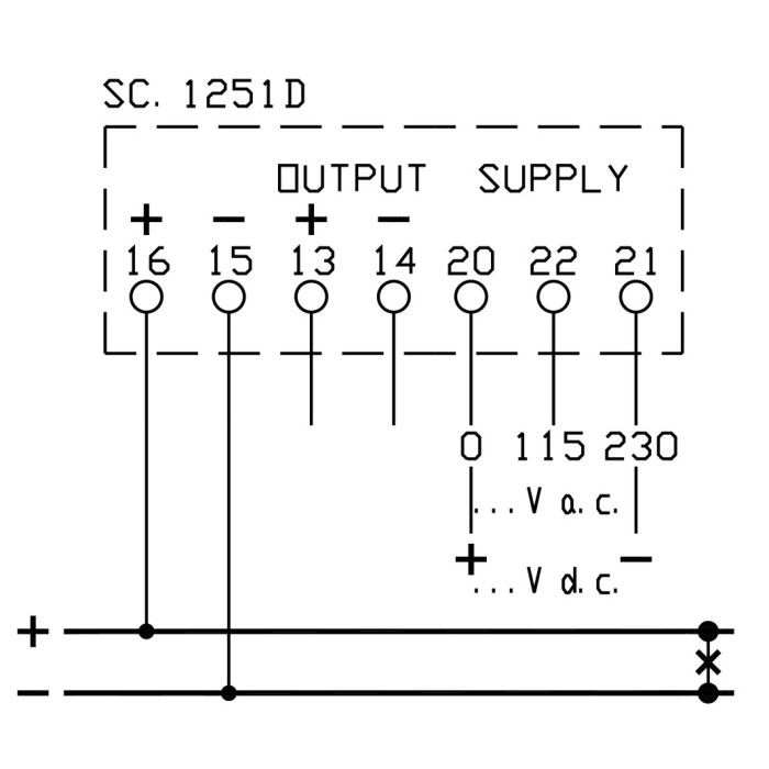 Перетворювач напруги FRER MCOVC 0–100мВ DC ±10V