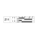 Кінцевий вимикач 1NO+1NC Comepi