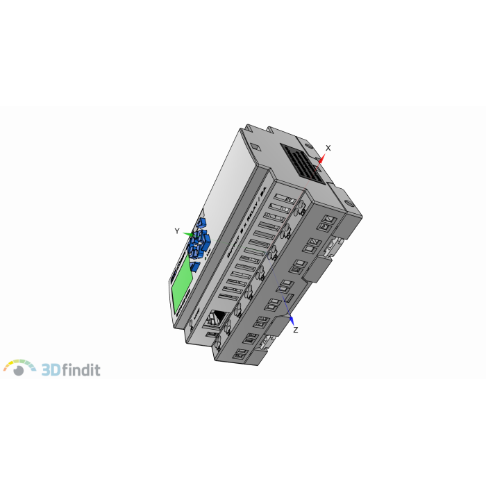 Інтелектуальне реле IMO iSmart V4, 24VDC, HMI, 8 DC in, 2 аналогових виходи
