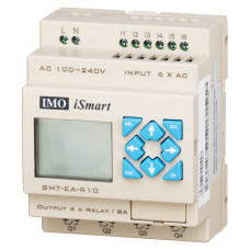 Інтелектуальне реле IMO iSmart V3, 6 входів/4 виходів, 100-240VAC, з дисплеєм