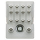 Проміжне реле 4P 5A 24V DC LED+Тест + Колодка зі скобою тип S