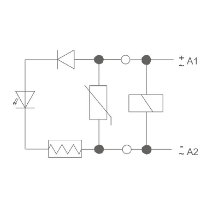 Модуль захисту/індикації IMO 110 ... 230V AC, 110V DC