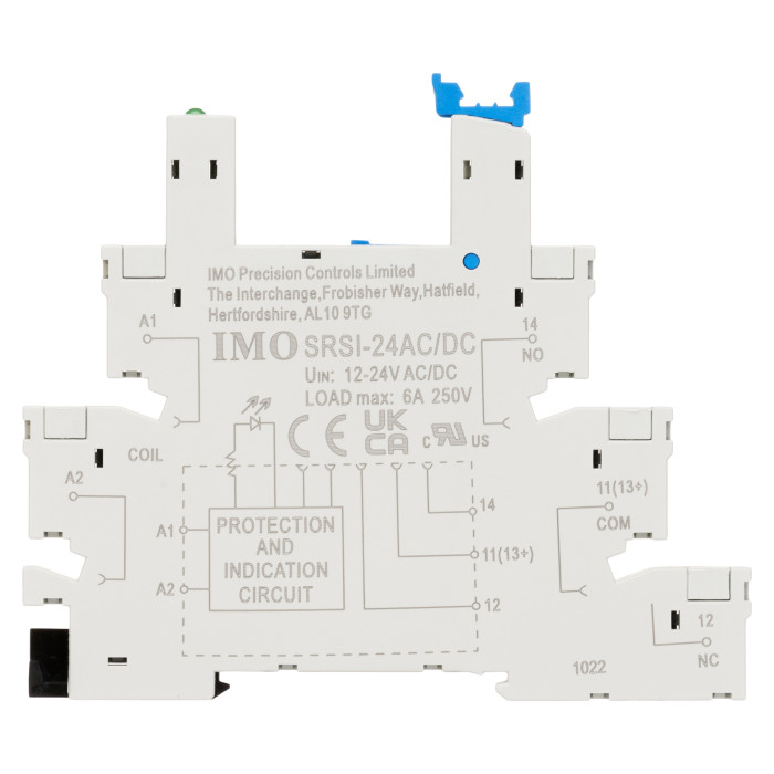 Цоколь для реле IMO ETS 12-24VDC