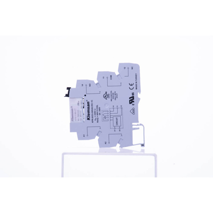 Інтерфейсне реле, одноканальне Klemsan KPR-SCE-12VDC-1C