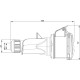 Розетка кабельна IDE MUNDIAL 3P+E 16A 380–415V IP44