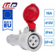Розетка кабельна IDE MUNDIAL 3P+E 16A 380–415V IP44
