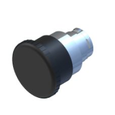 Кнопка 40mm, чорна COMEPI