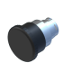 Кнопка 40mm, чорна COMEPI